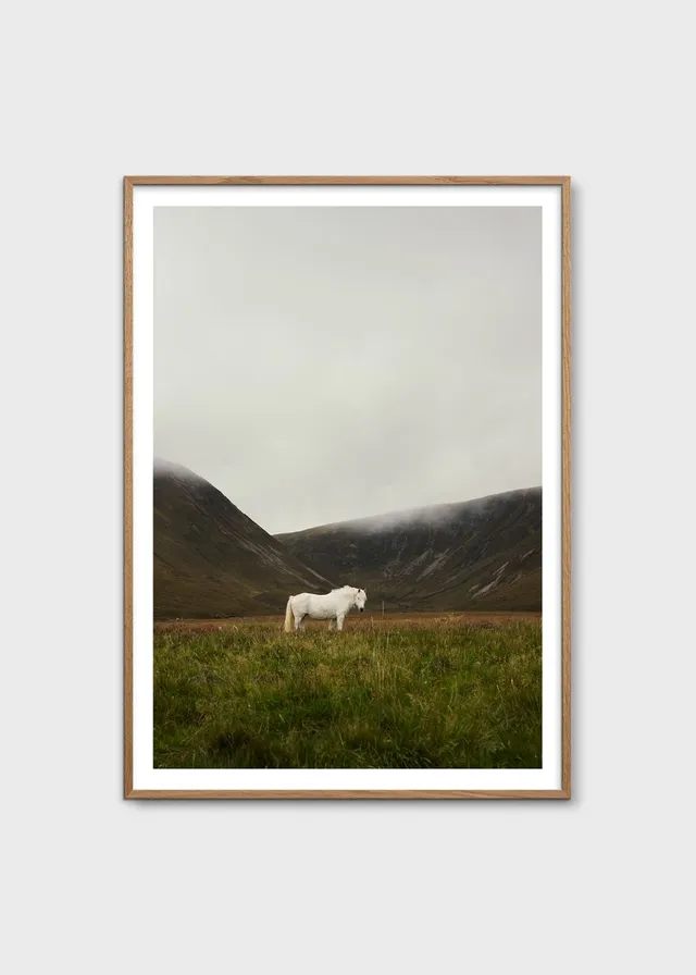 The Poster Club Solitude Fotoposter 30x40 cm grün