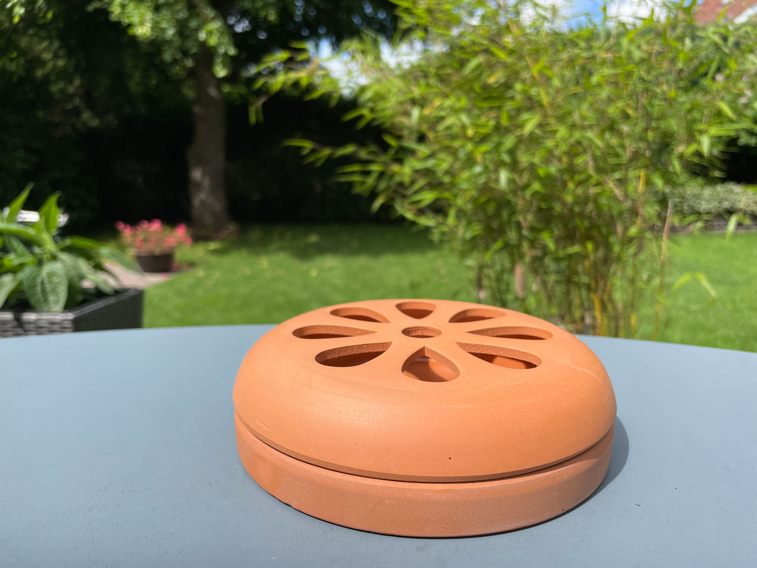 LS-LebenStil Garten Räucherspirale Tontopf Citronella 10er