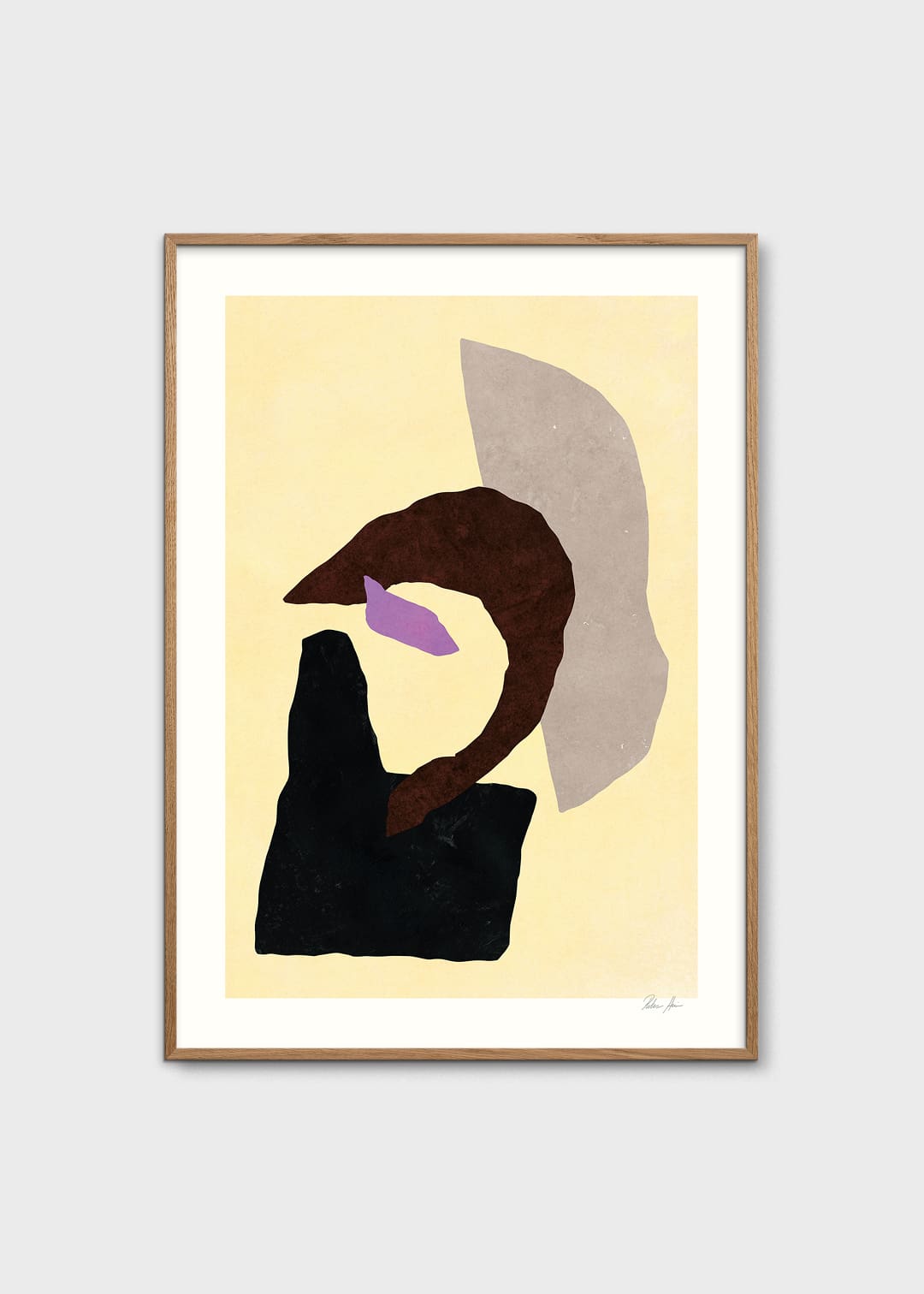 The Poster Club Art Prints Blind Eye no. 03 Poster 30x40 cm beige