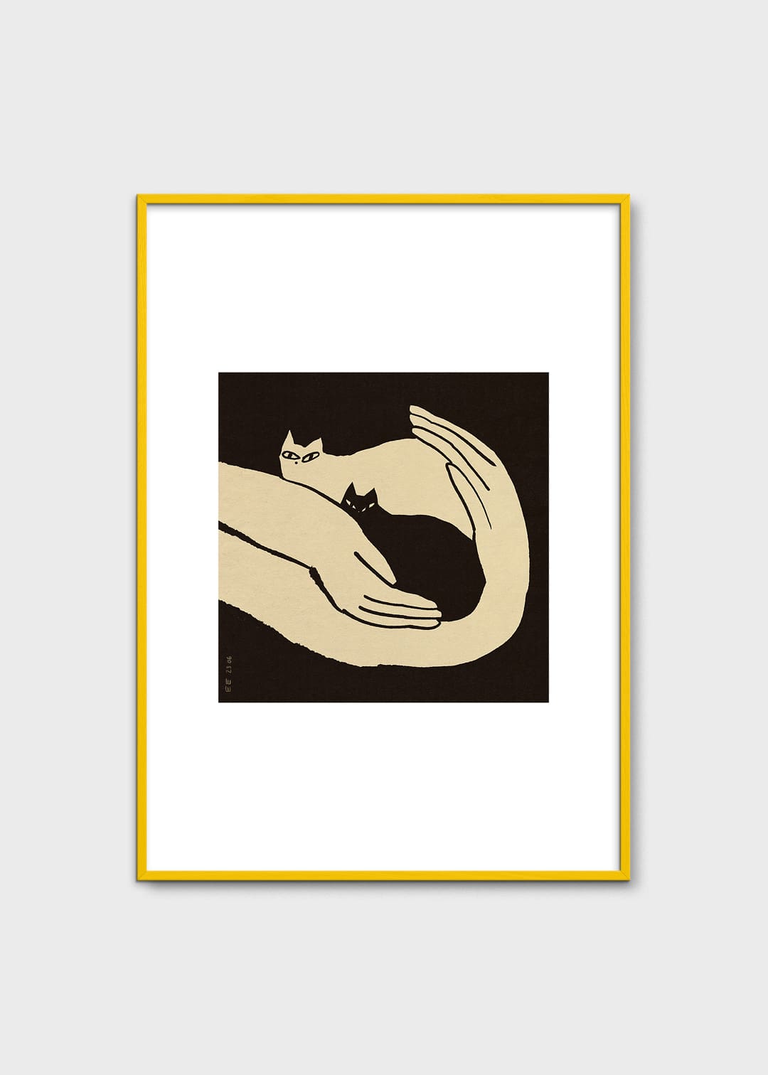 The Poster Club Kittens Poster 30x40 cm Katzen beige