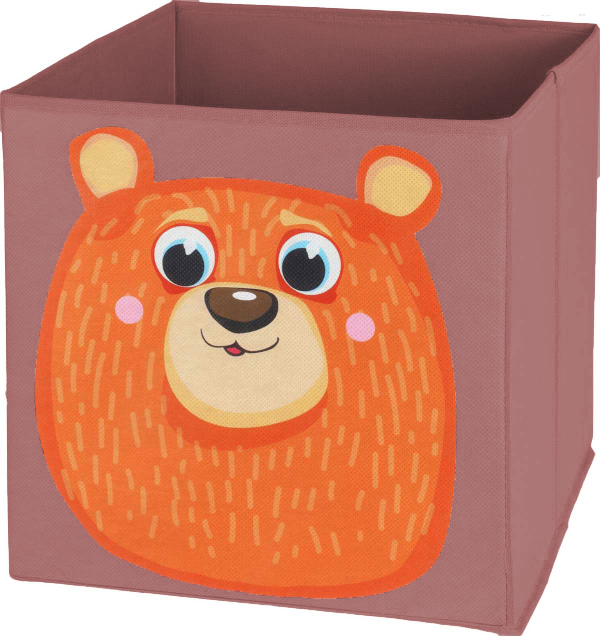 LS-LebenStil Möbel & Wohnen Aufbewahrungsbox Bär 30cm Faltbar