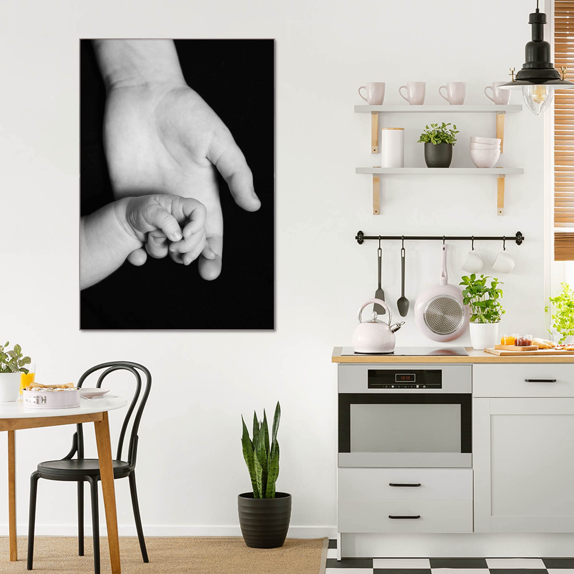 Banjado Magnettafel 40x60 Glastafel Hands Kinderzimmer