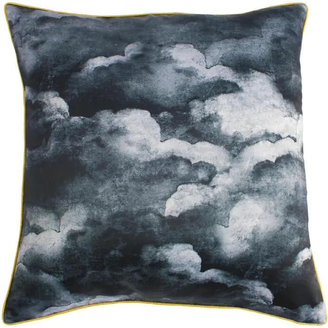 Mineheart Cushions Night Clouds Kissen 55x55cm schwarz