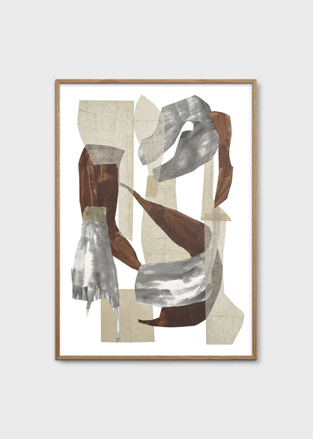 The Poster Club Unity Poster 50x70 cm braun abstrakt