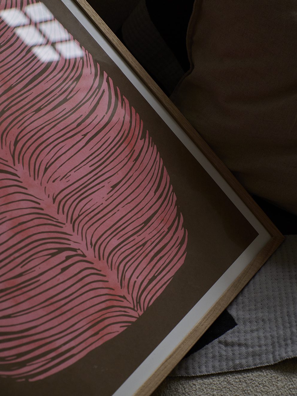 The Poster Club Art Prints Pink Lagoon Poster A4 rosa