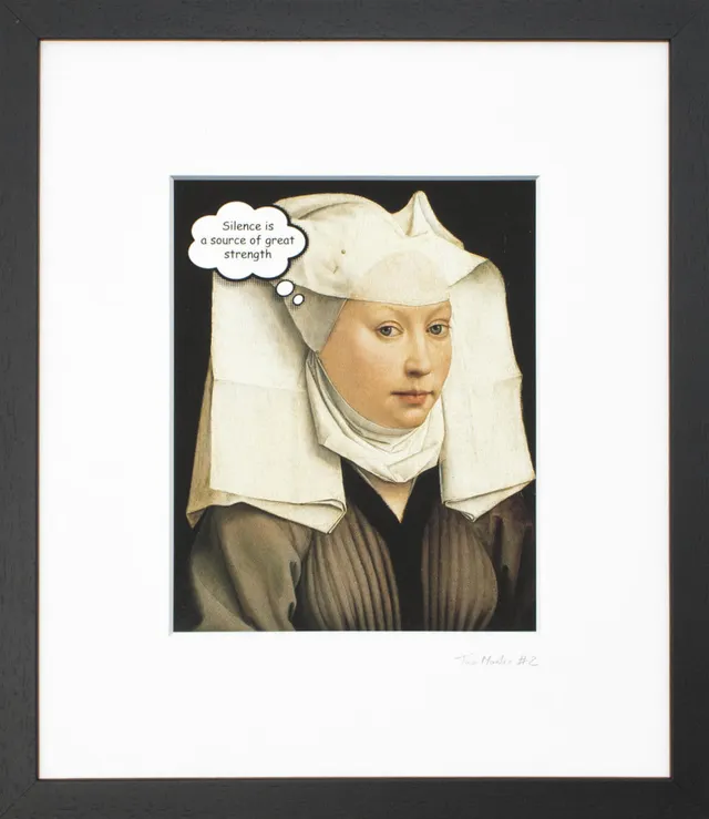 Mineheart TaoMaster-2 Leinwandbild 38,7x33,7cm Rahmen