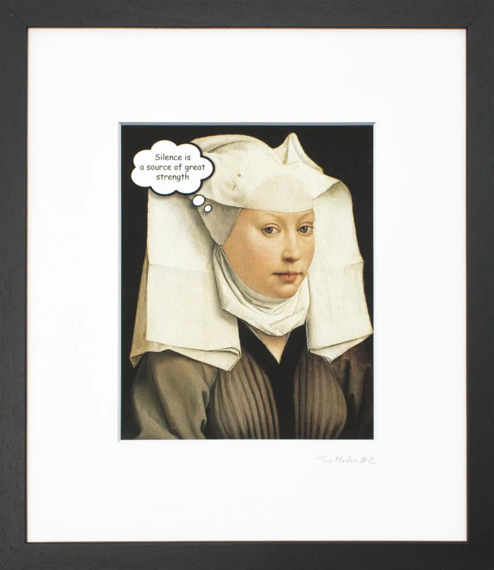 Mineheart TaoMaster-2 Leinwandbild 38,7x33,7cm Rahmen