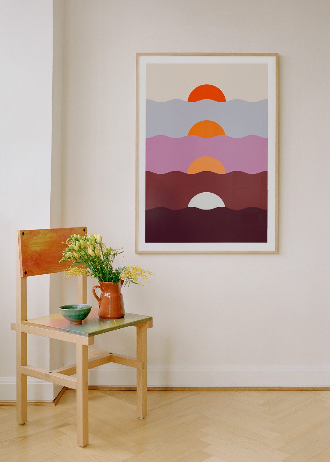 The Poster Club Art Prints Multiple Sunset Siebdruck 70x100 limitiert