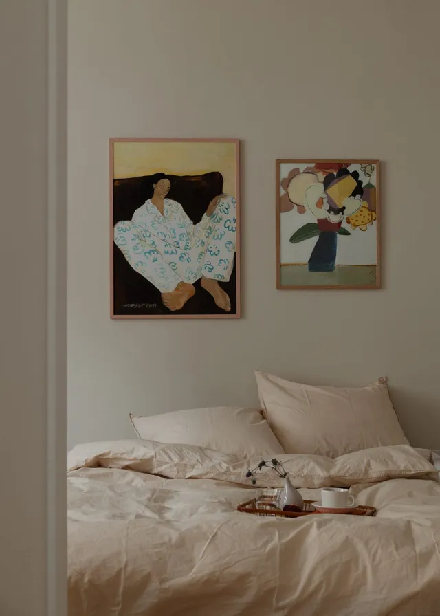 The Poster Club Art Prints Pair No. 011 Poster Set floral Schlafzimmer
