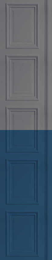 Mineheart Wallpaper Grey Marine Panelling Tapete Grau Blau Paneeloptik