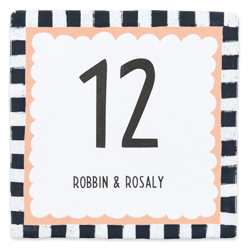 Storytiles Delft Blue Bold Black Fliese S 10x10 cm personalisiert