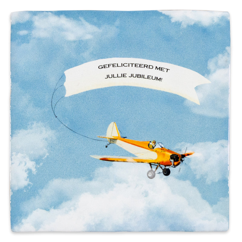 Storytiles Delft Blue Written in the Sky Wandfliese 10x10 cm