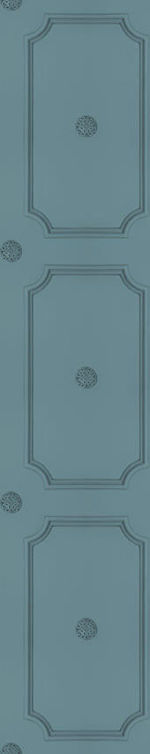 Mineheart Georgian Dot Tapete slate blue 10 m