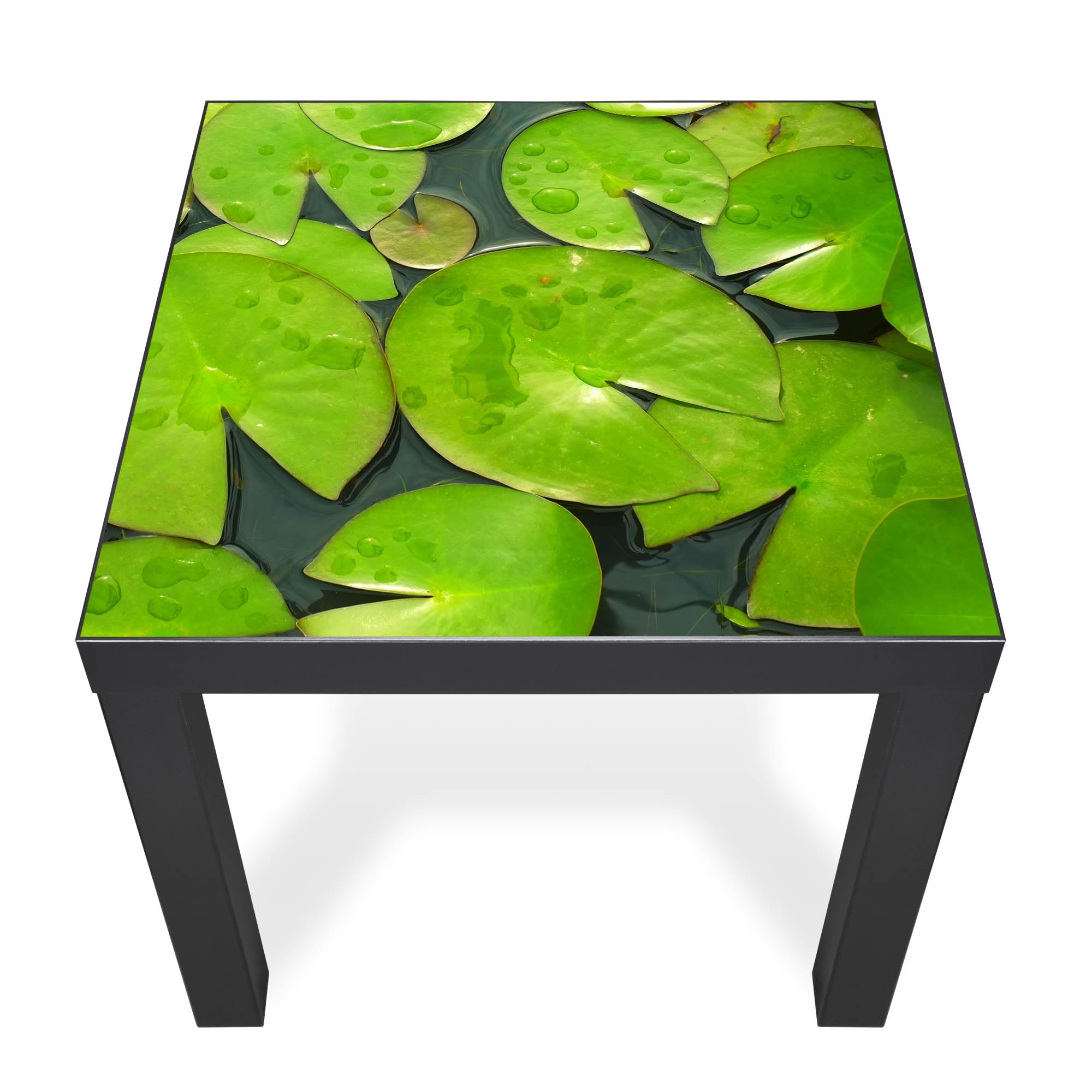 Banjado Möbelfolie Seerosenblätter Tischfolie 55x55 selbstklebend