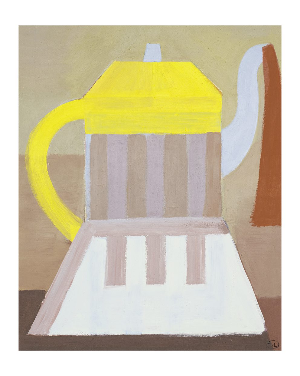 The Poster Club Take a Cup of Tea Poster 40x50 cm beige