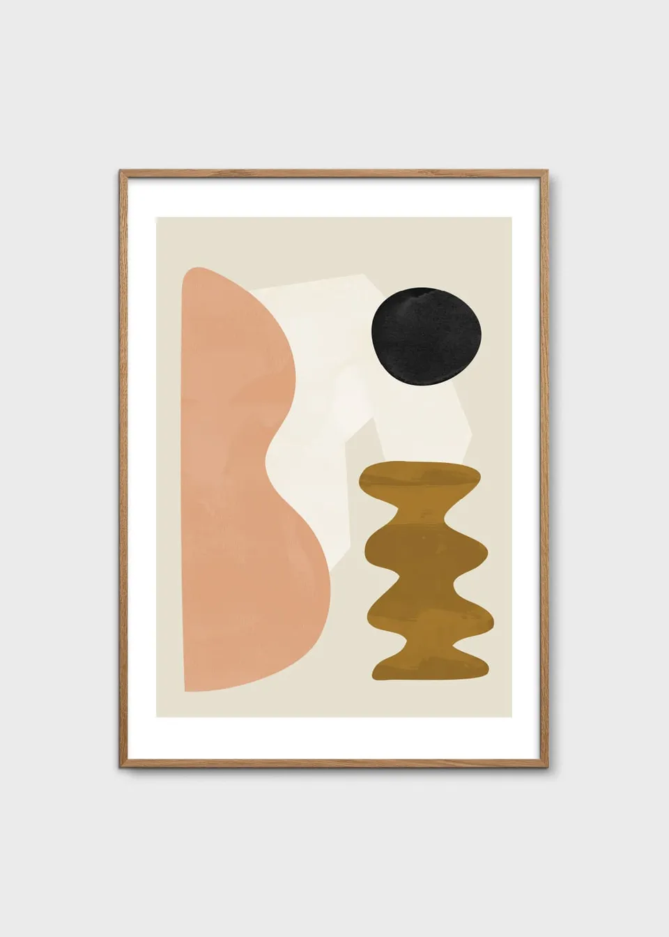 The Poster Club Sculptural 02 Poster 30x40 cm abstrakt