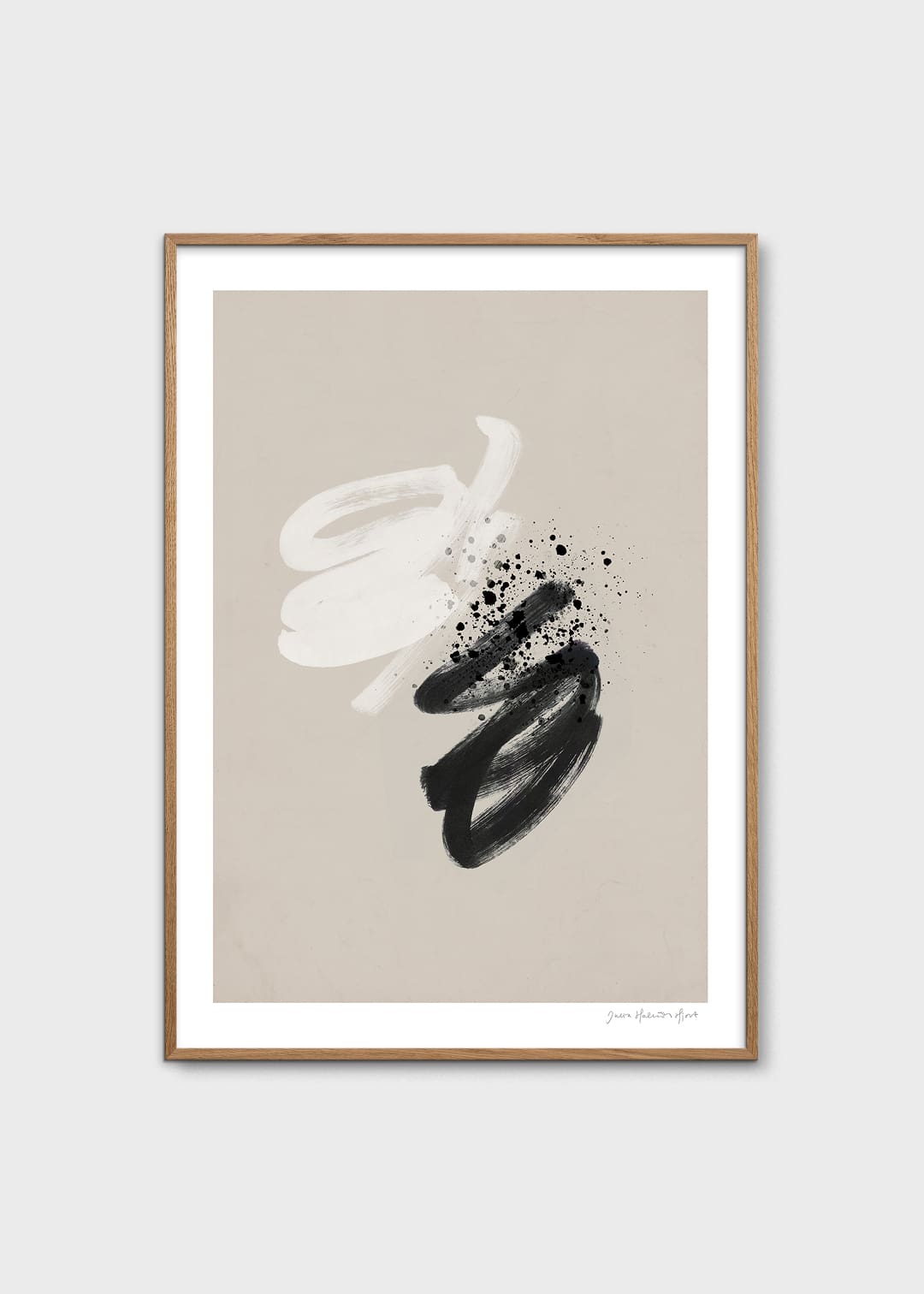 The Poster Club Art Prints Moshi Moshi Poster 30x40 cm beige