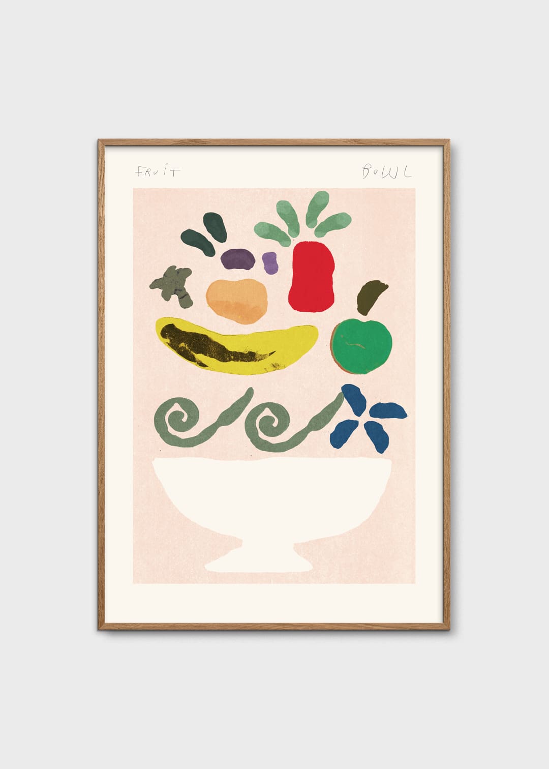 The Poster Club Art Prints Fruit Bowl Poster 30x40 cm Küche