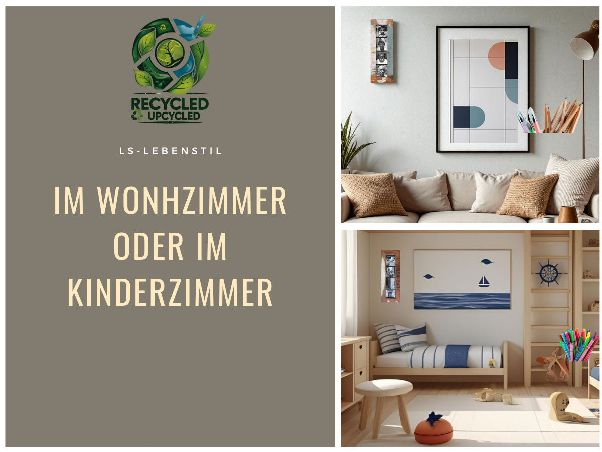 LS-LebenStil Möbel & Wohnen Bilderrahmen Dehli 24x8cm Fundholz