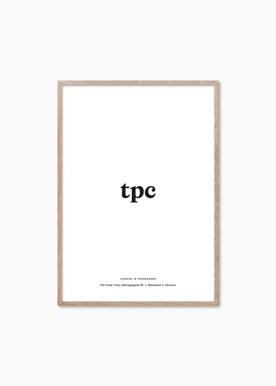 The Poster Club Frames Oak Frame Bilderrahmen 30x40 Eiche