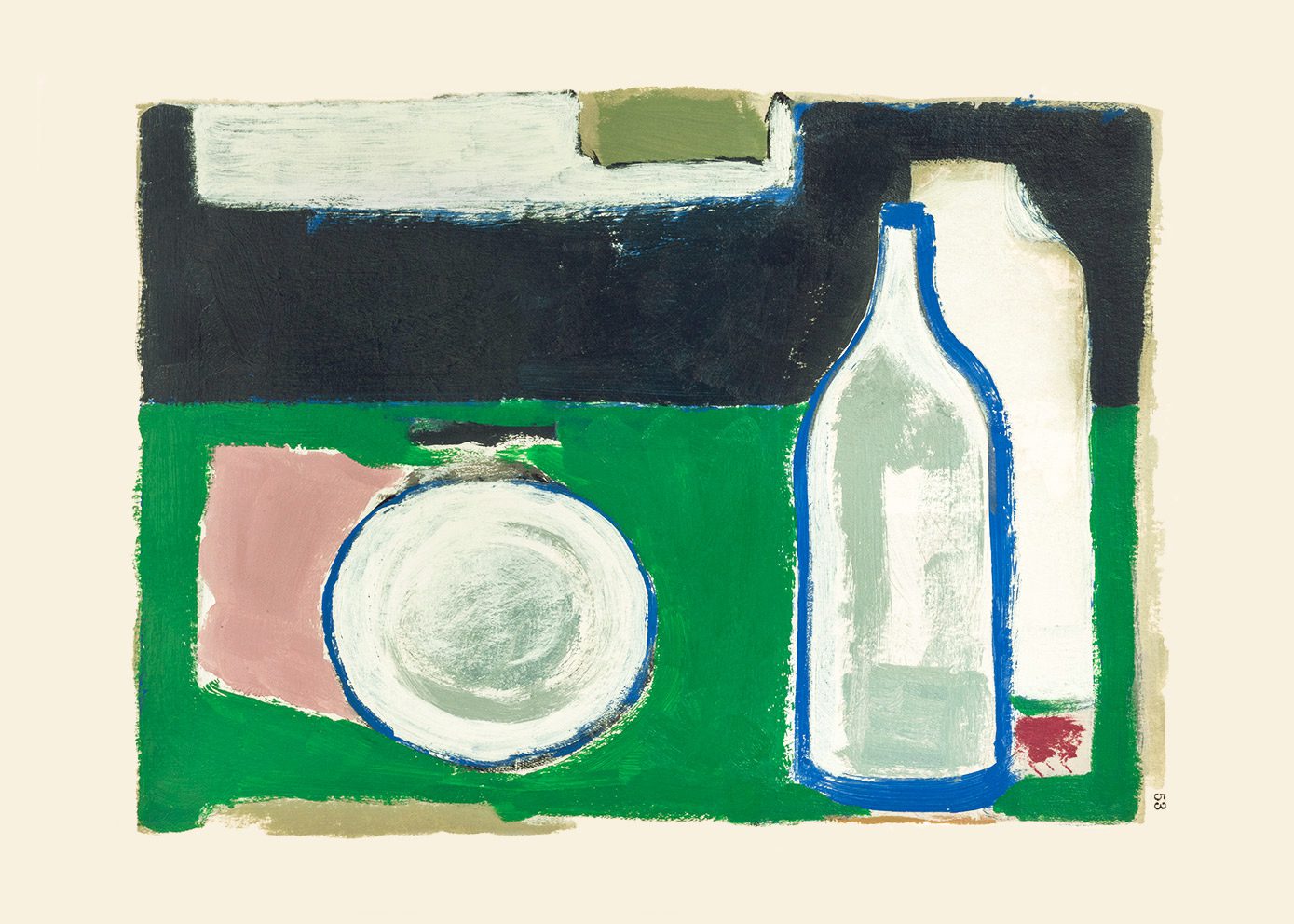 The Poster Club Art Prints Marmo Poster 30x40 cm pastell