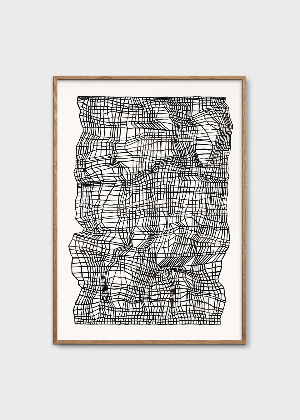 The Poster Club Art Prints Timeline Black Poster 30x40 cm schwarz