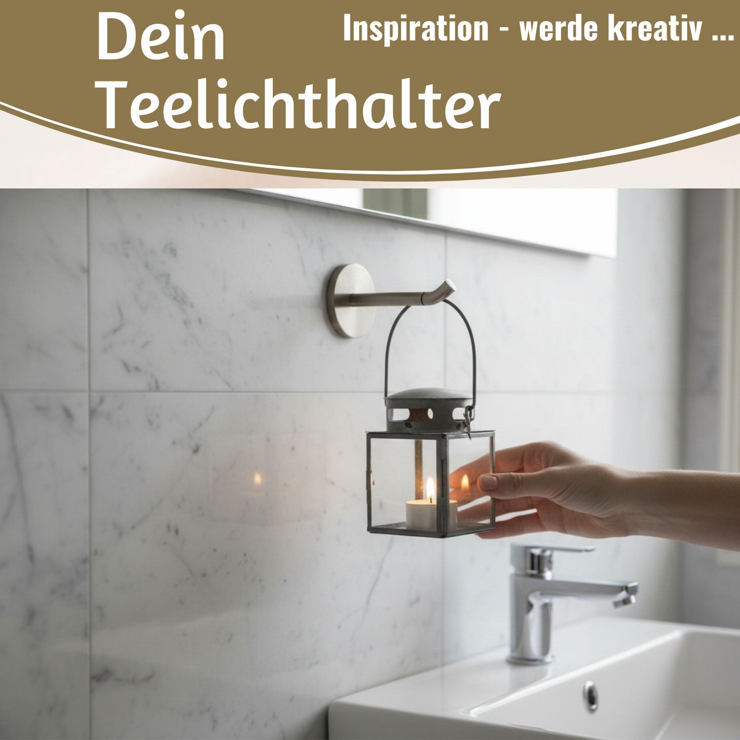 LS-LebenStil Küche & Haushalt IB Laursen Laterne Grau 10cm