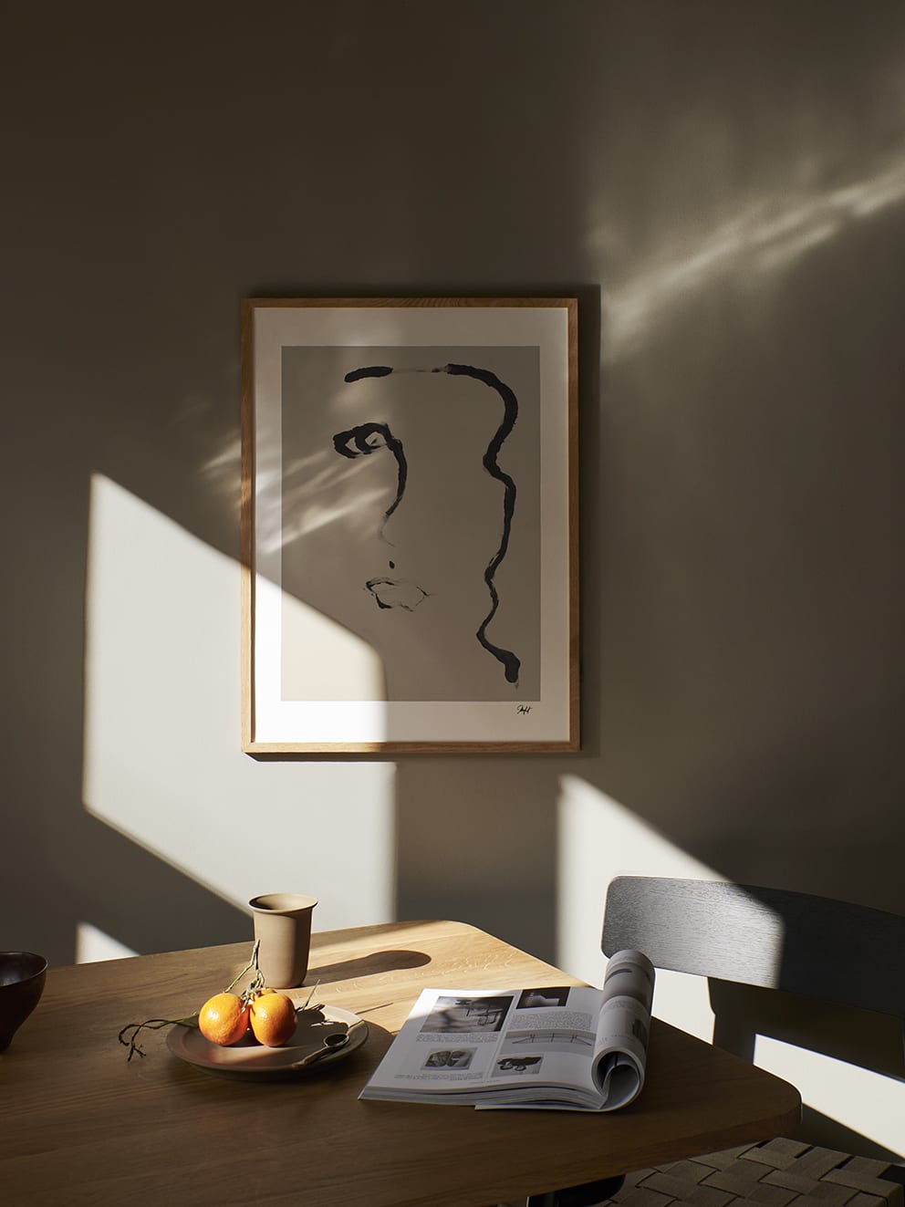 The Poster Club Dame From Broadway Kunstdruck 30x40 beige
