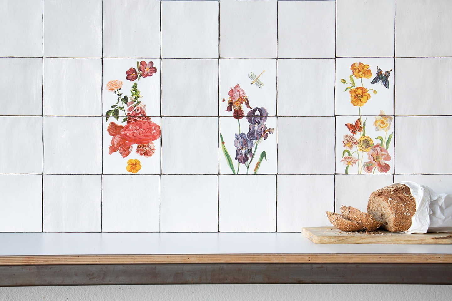 Storytiles Tile Tableaus Wildflowers Tableau Fliese S Blumen