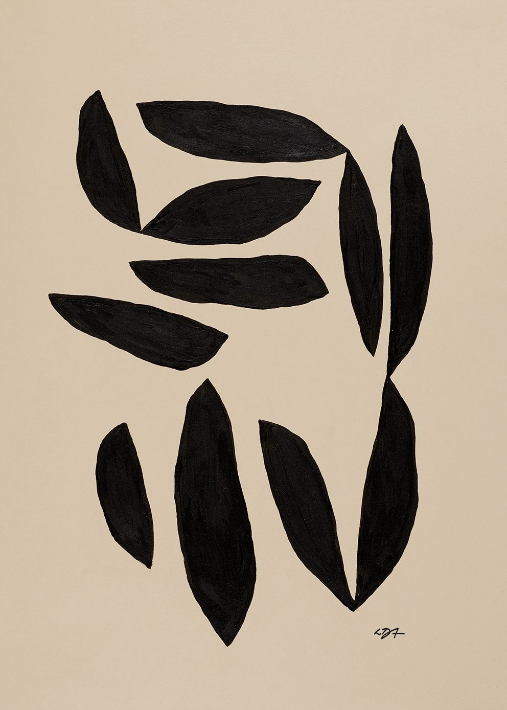 The Poster Club Art Prints In the Fall Poster 30x40 beige
