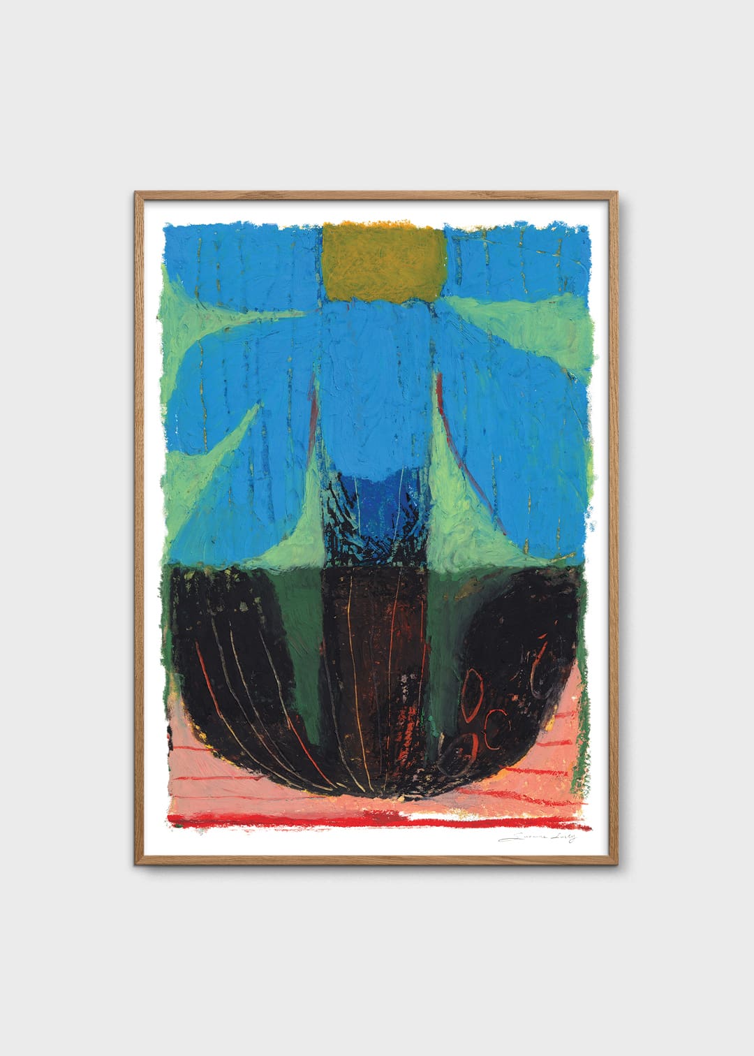 The Poster Club Art Prints Take Me Anywhere Poster 30x40 grün