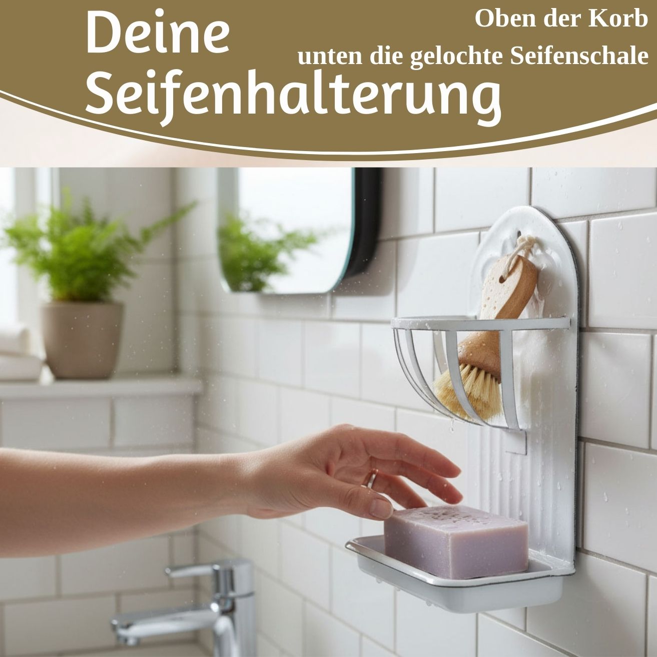 LS-LebenStil Möbel & Wohnen IB Laursen Seifenschale Emaille weiß 21cm