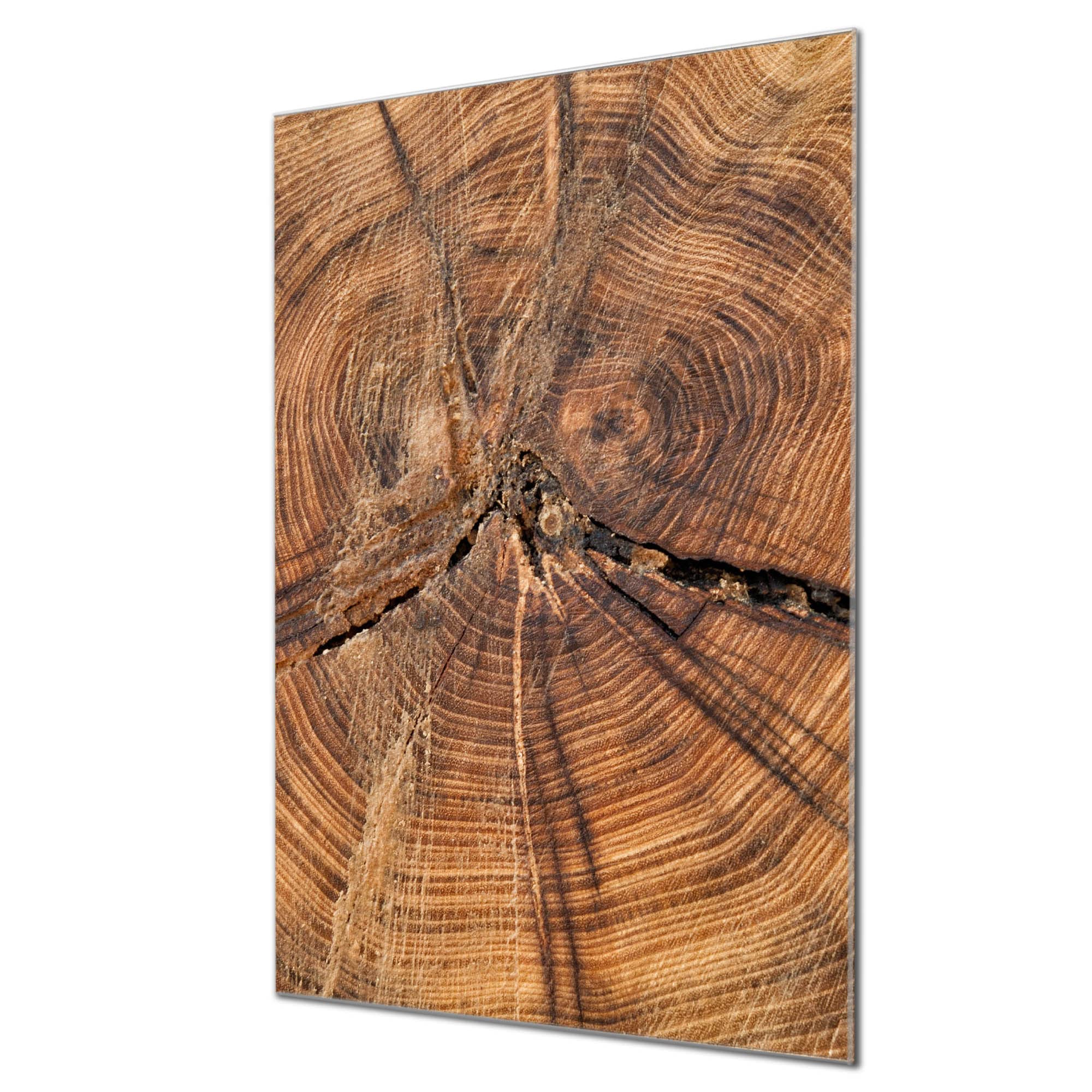 Banjado Magnettafel Holz Glas Magnettafel 40x60cm beschreibbar