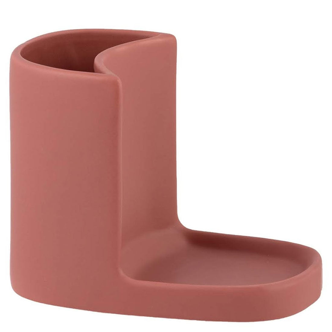 LS-LebenStil Küche & Haushalt Spülbecken Organizer Alt Rosa Keramik
