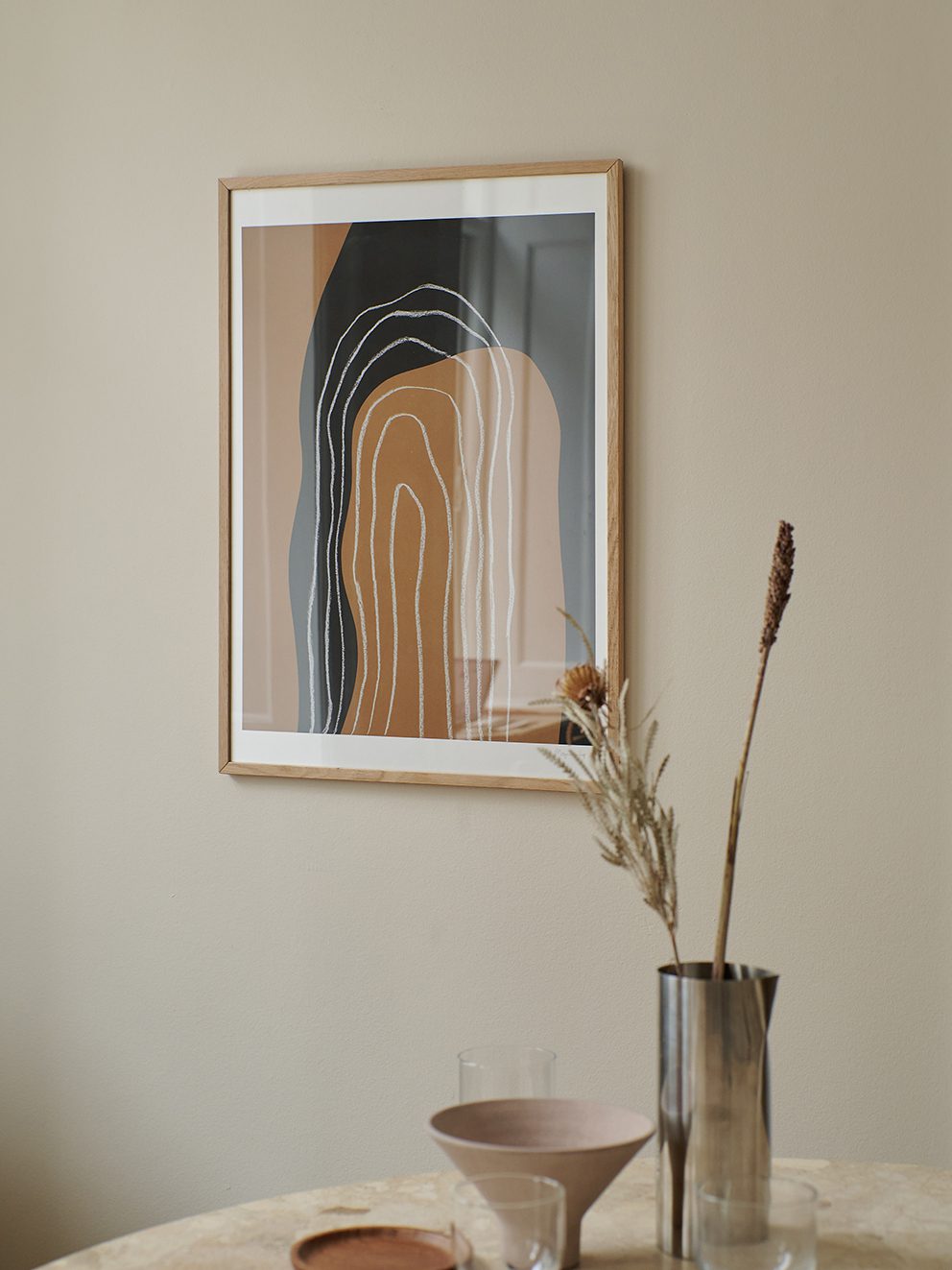 The Poster Club Art Prints Shapes And Lines No 1 Poster A4