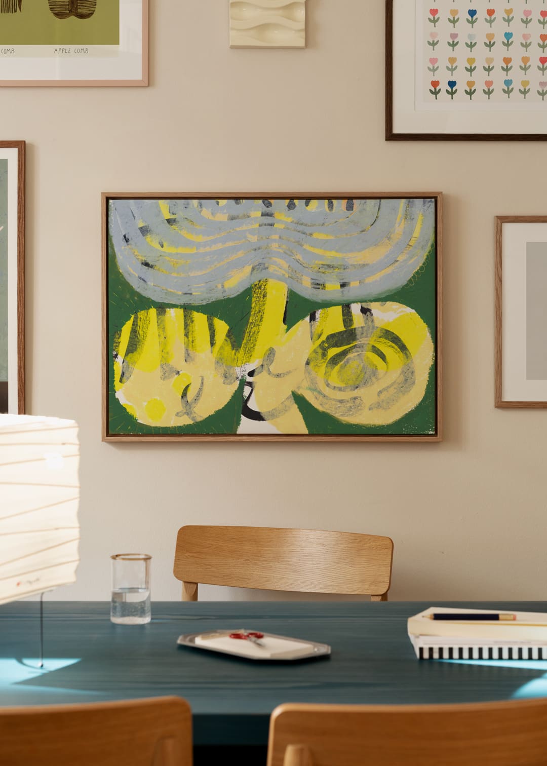 The Poster Club Art Prints Reaching Out Canvas 50x70 cm grün