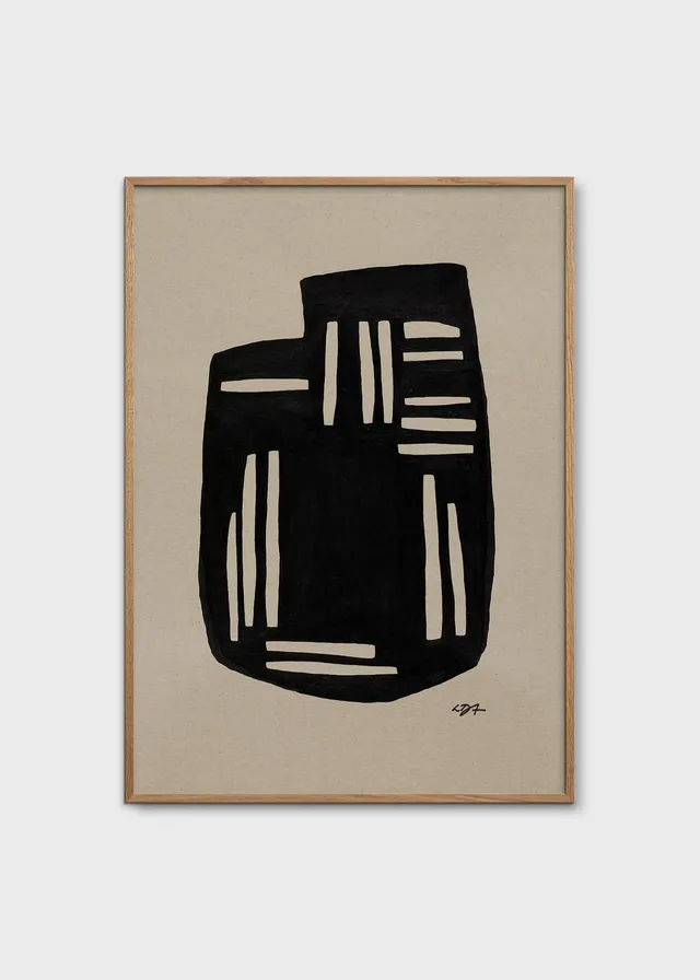 The Poster Club Art Prints Vases Poster A4 beige