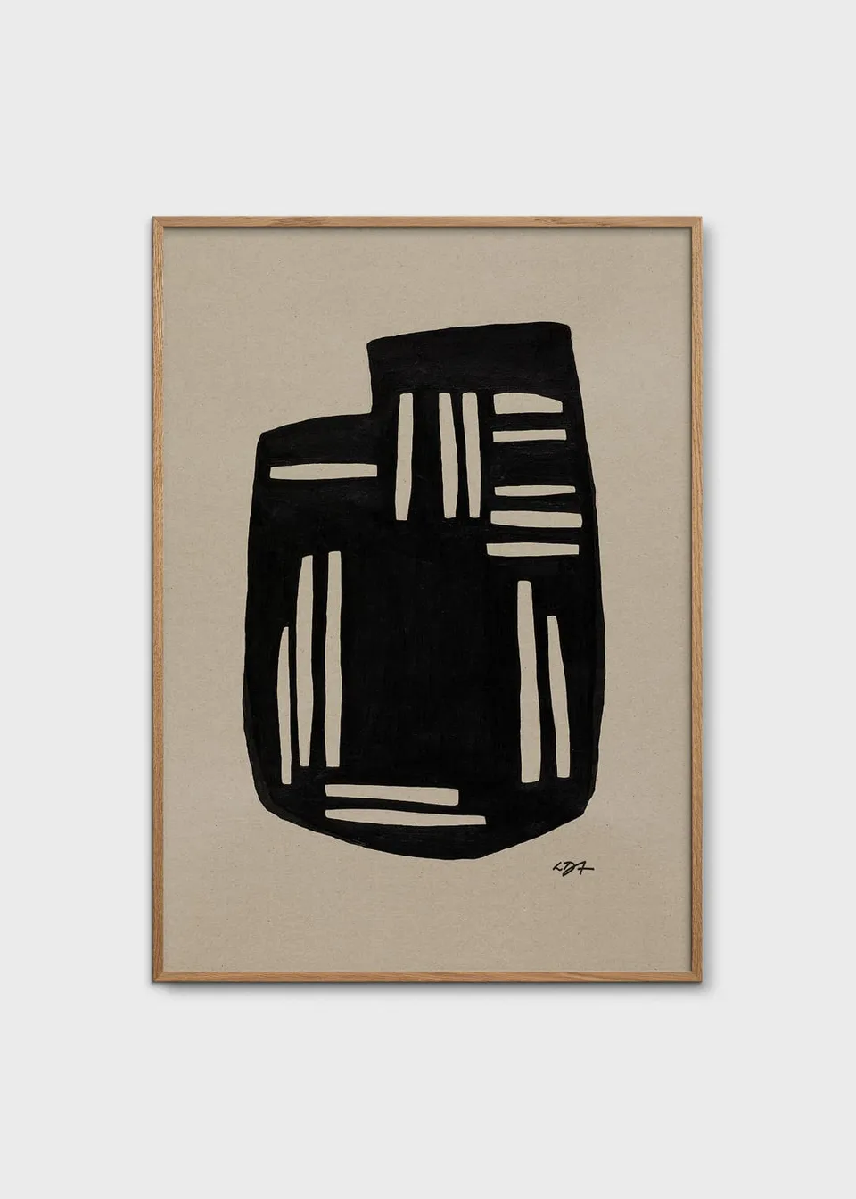 The Poster Club Art Prints Vases Poster A4 beige