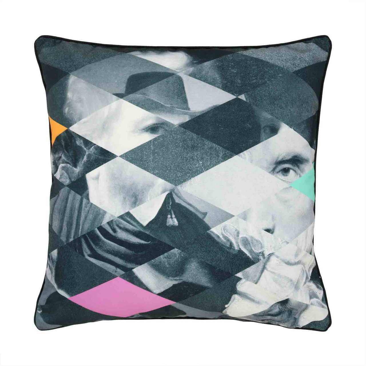 Mineheart Cushions Lords and Masters Kissen 45x45cm Porträt