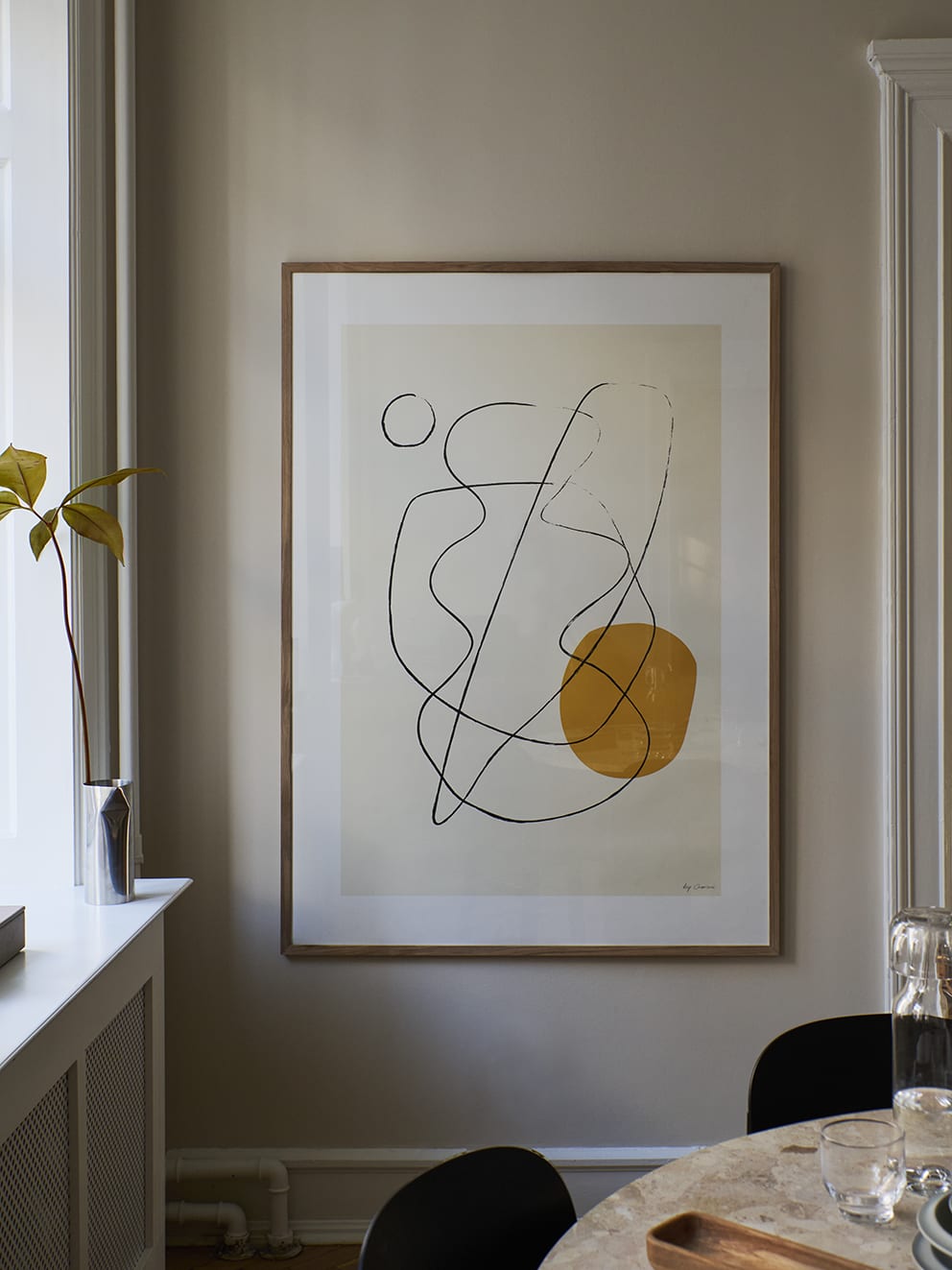 The Poster Club Art Prints NG 03 Poster 30x40 cm beige