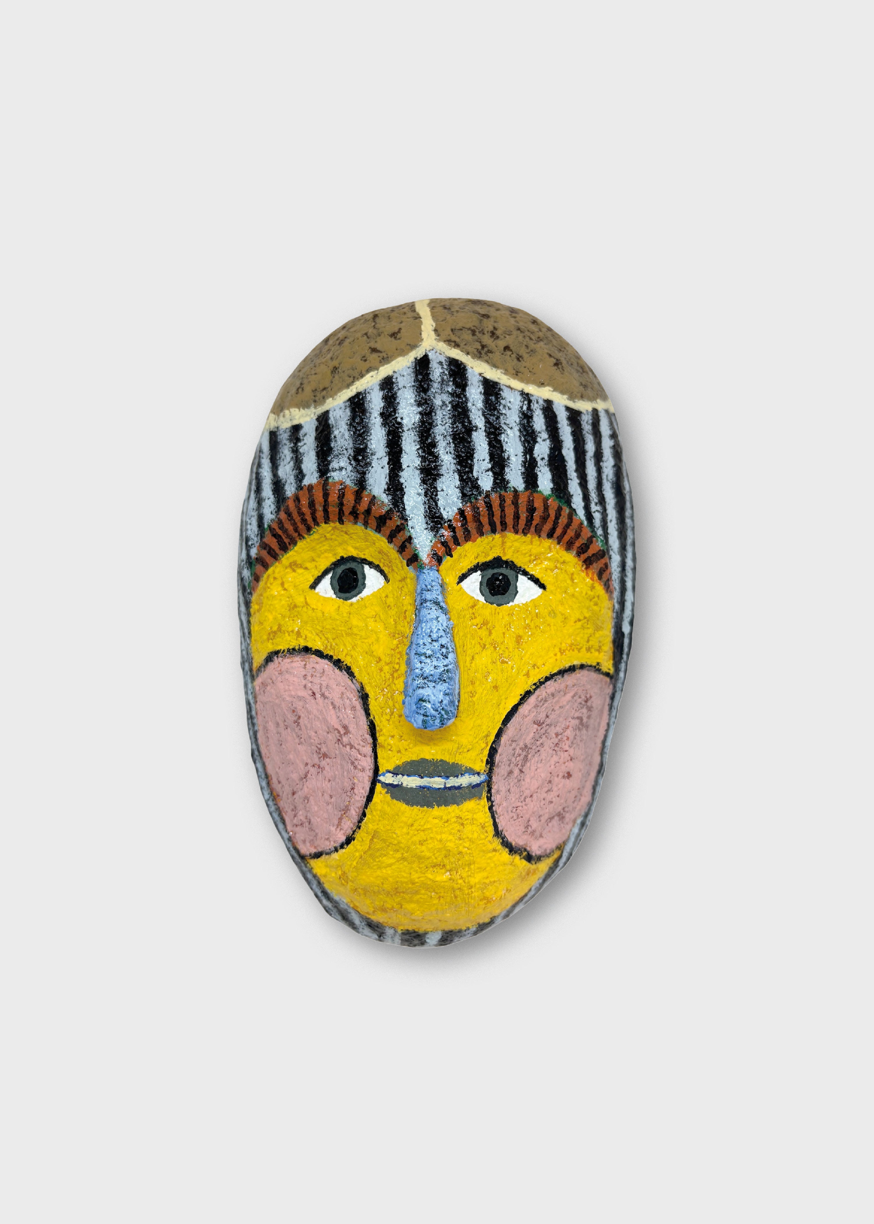The Poster Club Mask No. 272 Wandobjekt 13x21 cm handbemalt