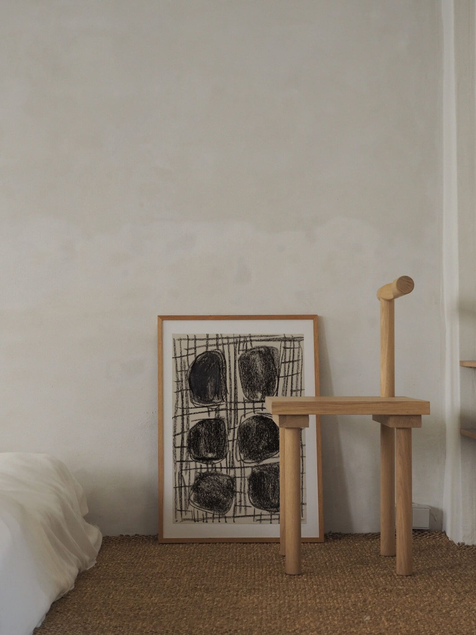The Poster Club Dotted No.135 Kunstdruck 30x40 beige