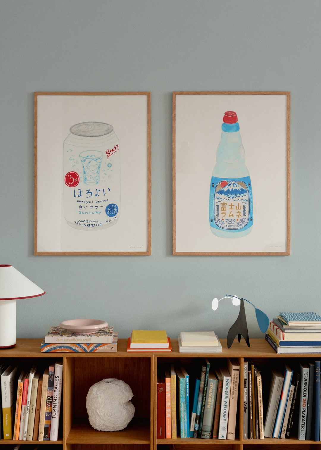 The Poster Club Art Prints Fujisan Ramune Poster 30x40 Küche