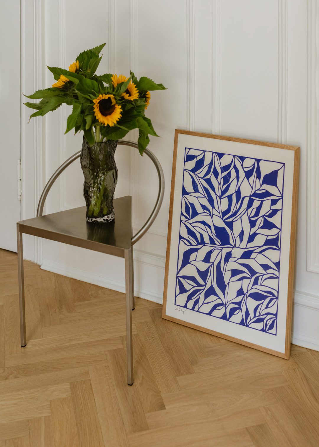 The Poster Club Art Prints The Blues No 01 Poster 30x40 blau
