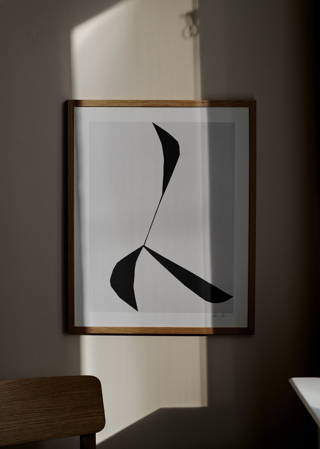 The Poster Club Move No. 05 Kunstdruck 40x50 cm Beige