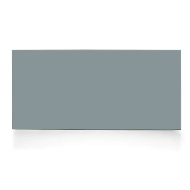 Banjado Magnettafel Schwarz 78x37cm Magnetwand Grau beschreibbar