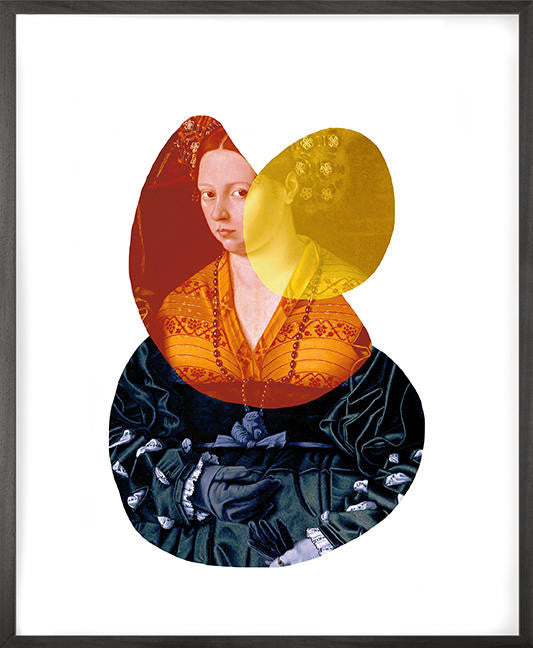 Mineheart Shape Colour Lady 2 Bild 66x81 cm schwarz