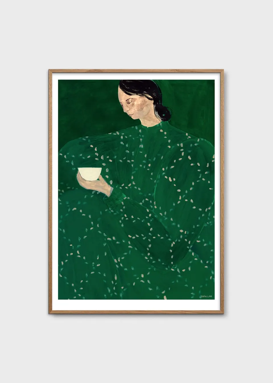 The Poster Club Coffee Alone At Place De Clichy Poster 50x70