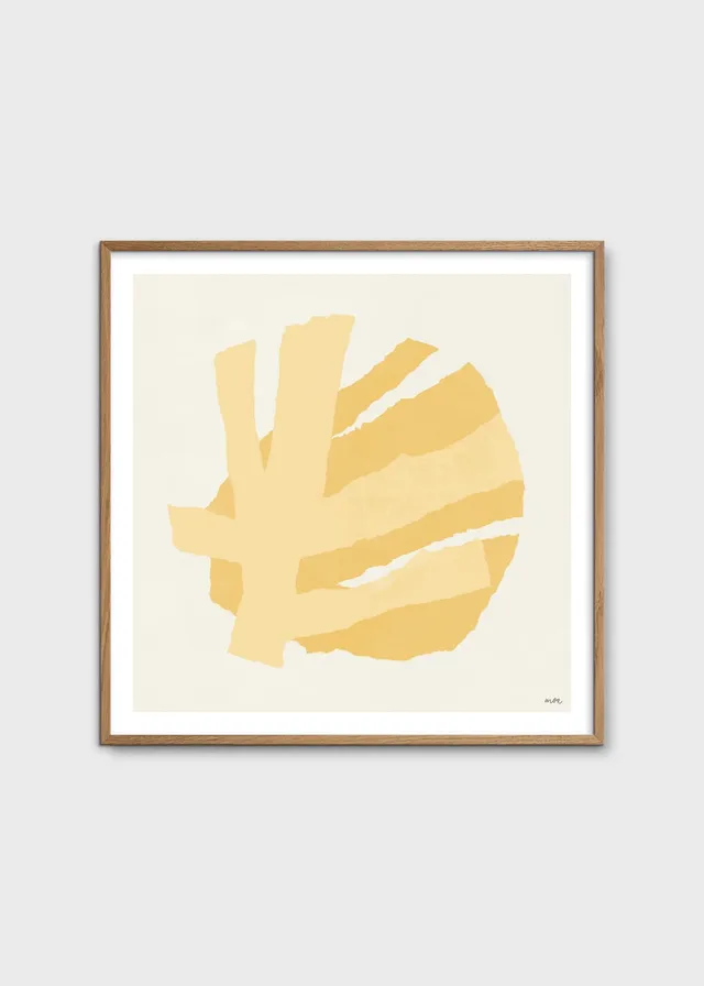 The Poster Club Branching III Kunstdruck 50x50 cm beige