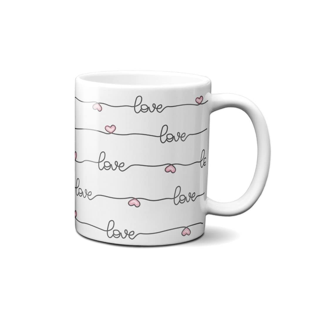 Hustling Sharks Wandbilder Love Tasse 330ml Herz Liebe